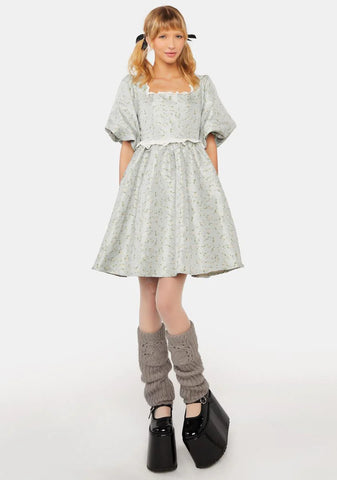 Astra Jacquard Mini Dress