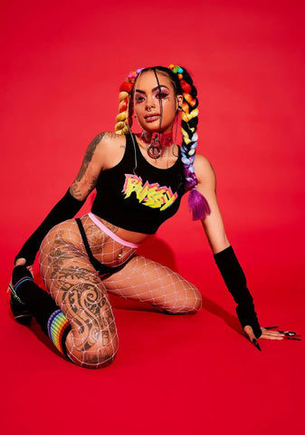 Here Kitty Kitty Tank & Panty Set