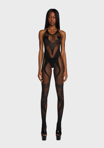 Loved And Lost Fishnet Bodystocking