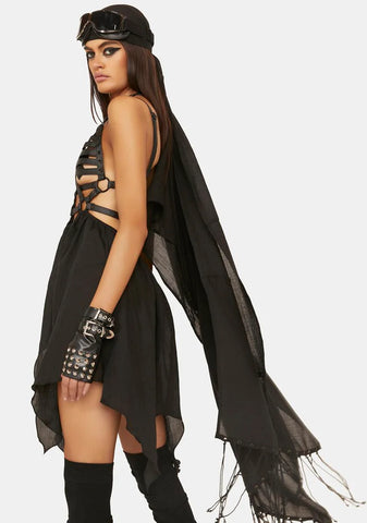 Dark Celestial Ringmaster Mini Dress