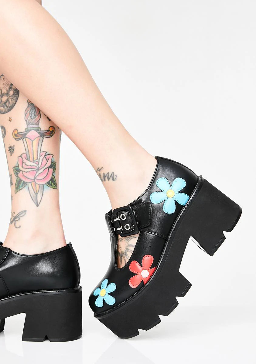 Watch Me Platform Oxfords