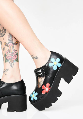 Watch Me Platform Oxfords