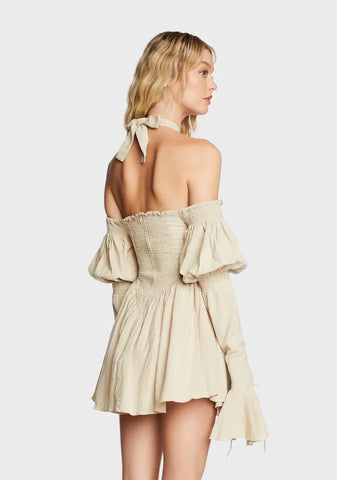 Madeline Linen Mini Dress