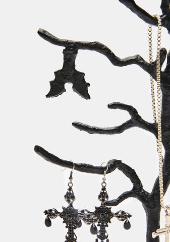 Bats And Branches Jewelry Holder