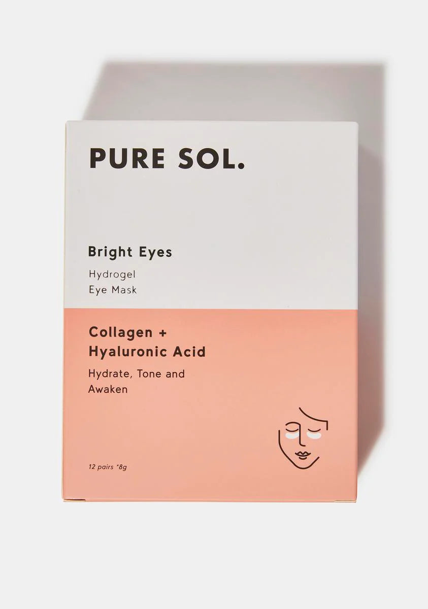 Single Pack Bright Eyes Collagen Hydrogel Eye Mask