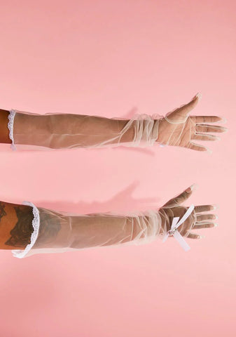 Angel I'm Wishing Sheer Gloves