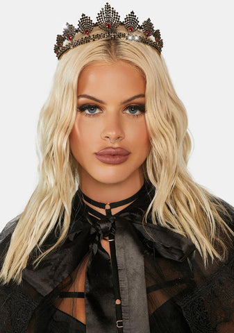 Noble Court Rhinestone Crown