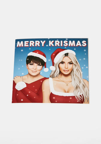 Merry Krismas Greeting Card