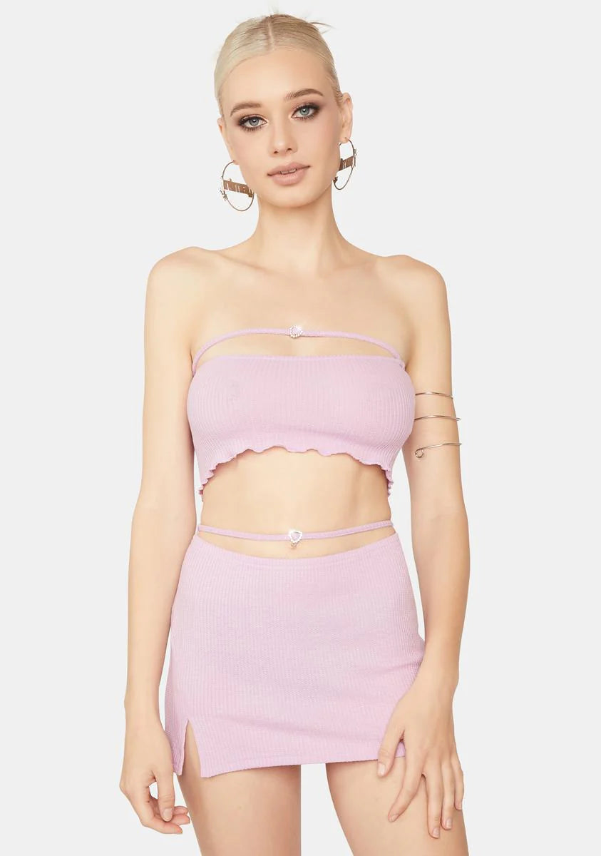 Amethyst It Girl Skirt Set