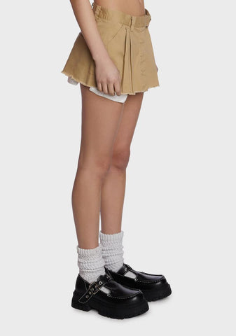 Never Formal Cargo Skirt