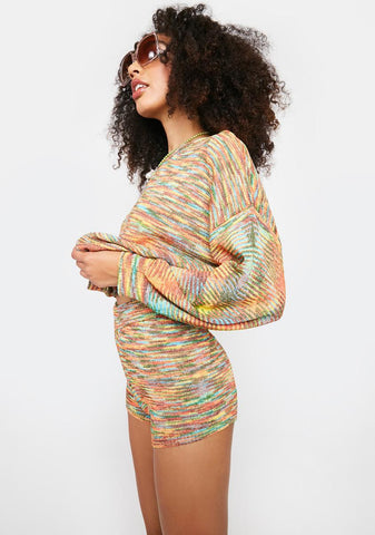 Tangy Sweet Scene Crochet Lounge Set