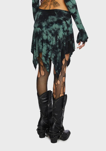 Reading Palms Mini Skirt