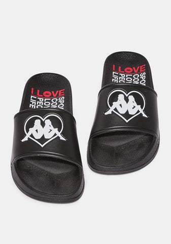 Black Authentic Aasiaat 1 Slide Sandals