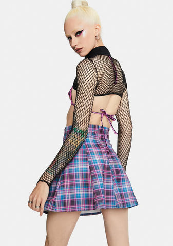 Back 2 School Baddie Plaid Skirt