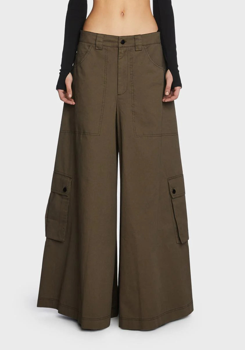 Lost In Nature Wide Leg Pants
