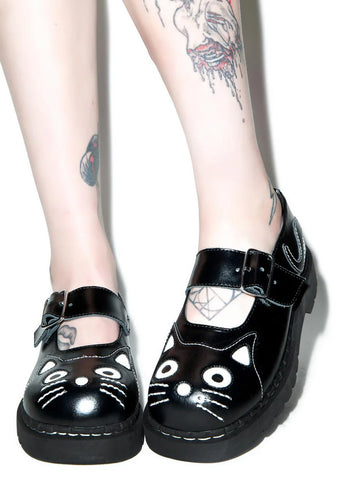 Anarchic Kitty Mary Janes