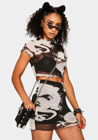 The Gold Is Mine Skirt Set