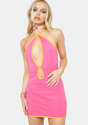Home At Dawn Colorblock Dress