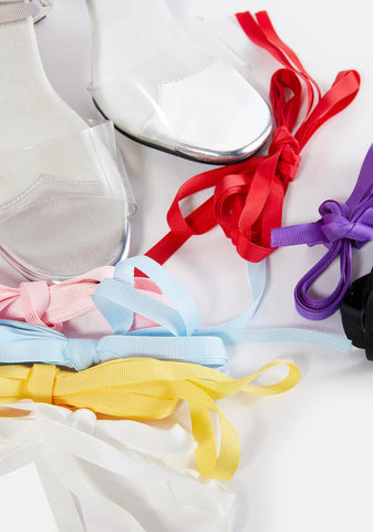 Switch Things Up Lace Up Heels