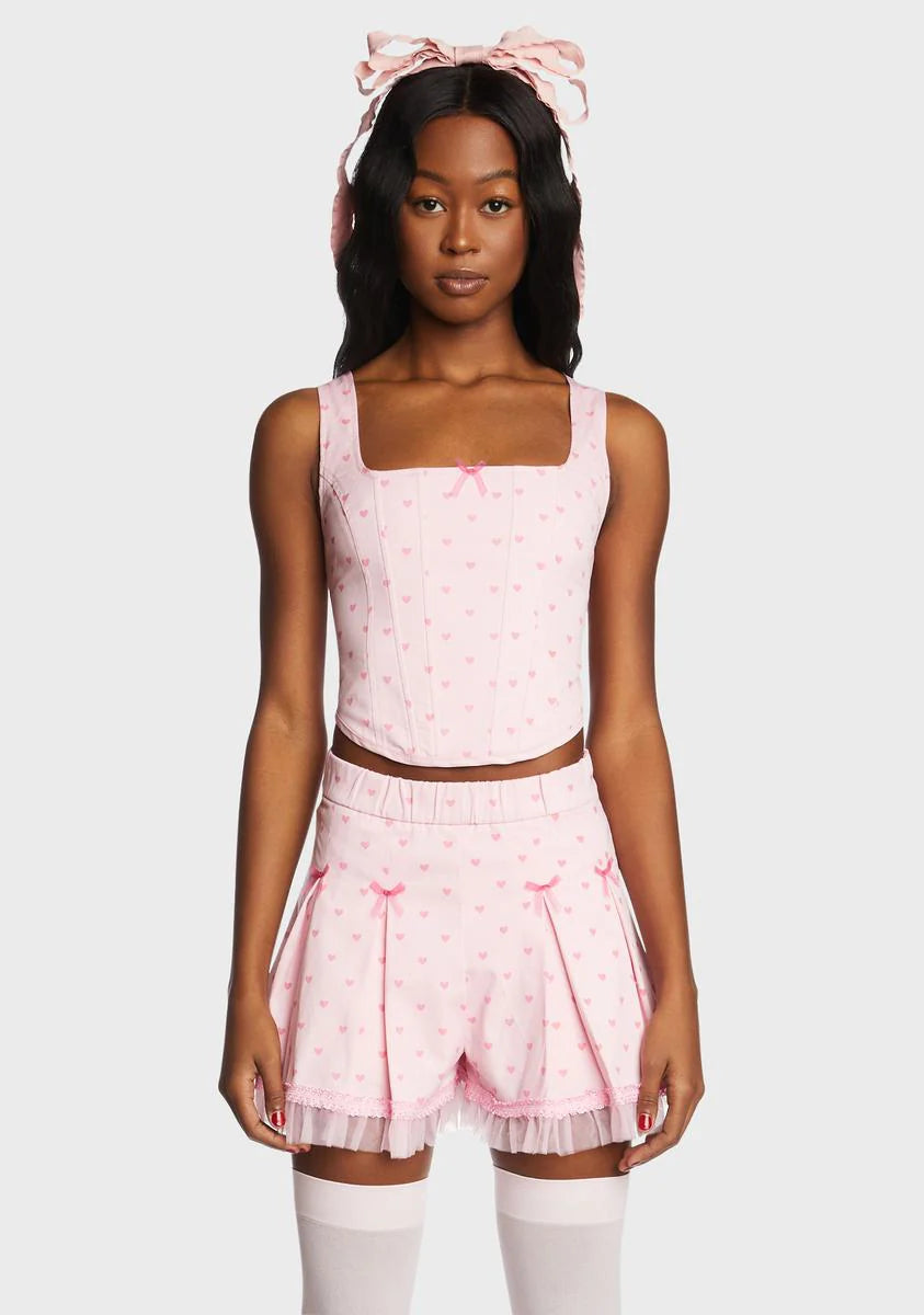 Hold My Heart Corset Top