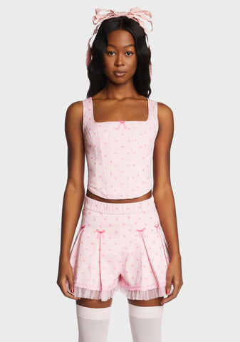 Hold My Heart Corset Top