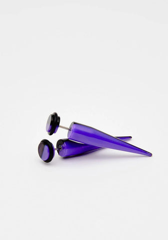 Dangerous Thoughts Stud Earrings