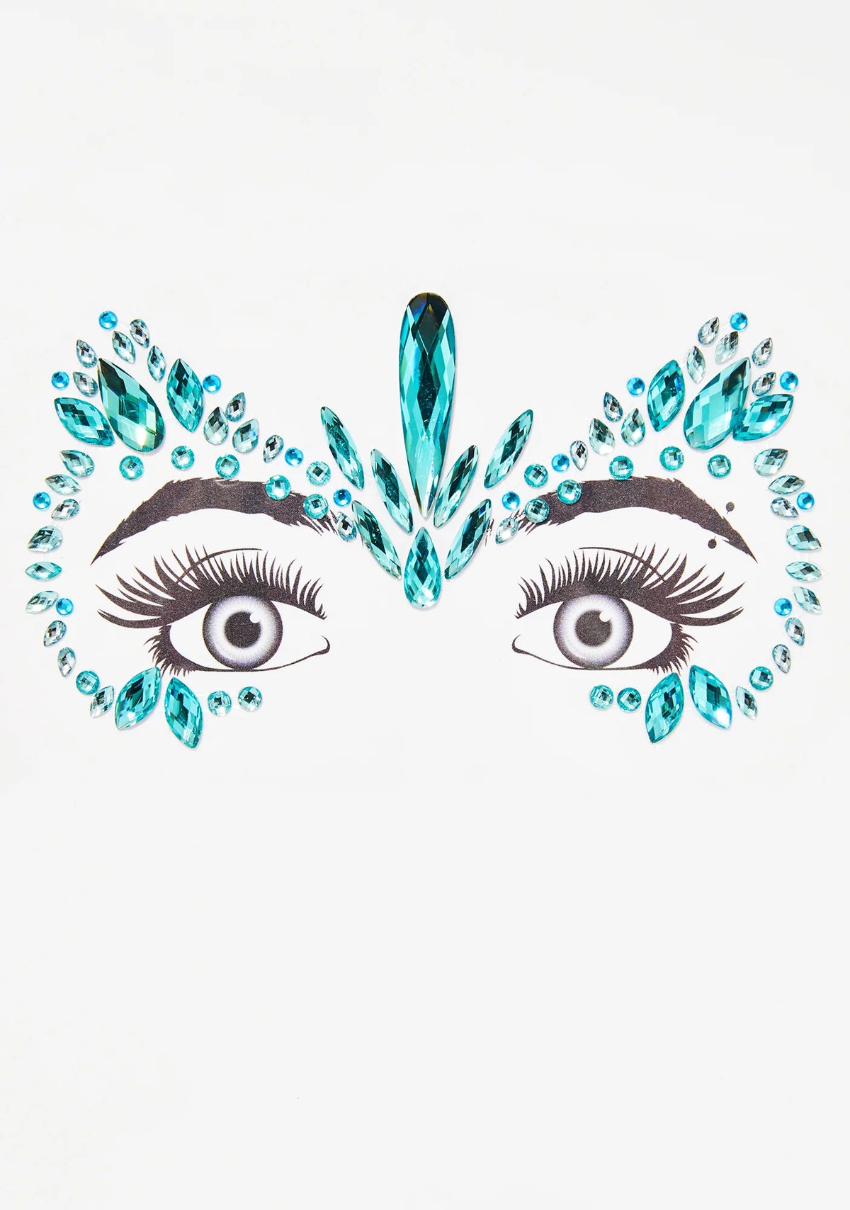 Space Goddess Face Gems