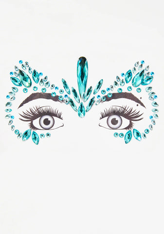 Space Goddess Face Gems