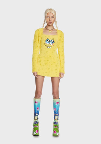 SpongeBob Soak Up My Love Dress And Shrug Set