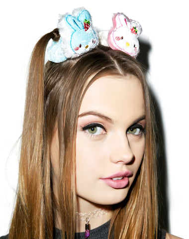 Usa-pyon Scrunchie - Pink