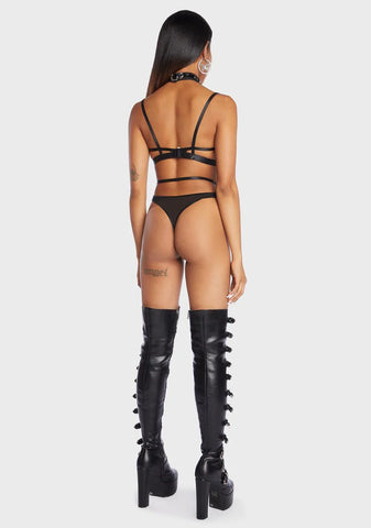 Wild Spots 2 Piece Lingerie Set