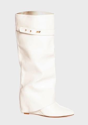 Angel Stuck On You Wedge Boots