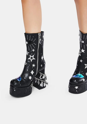 Wicked Divination Platform Boots