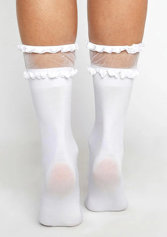 Baby Love Awaits Crew Socks