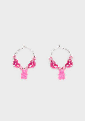 Sweet Nosh Hoop Earrings