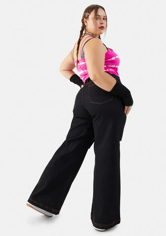 I'll Paint The Town Distressed Jeans