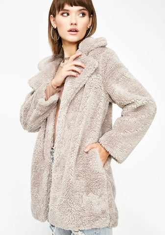 New York Winters Teddy Jacket