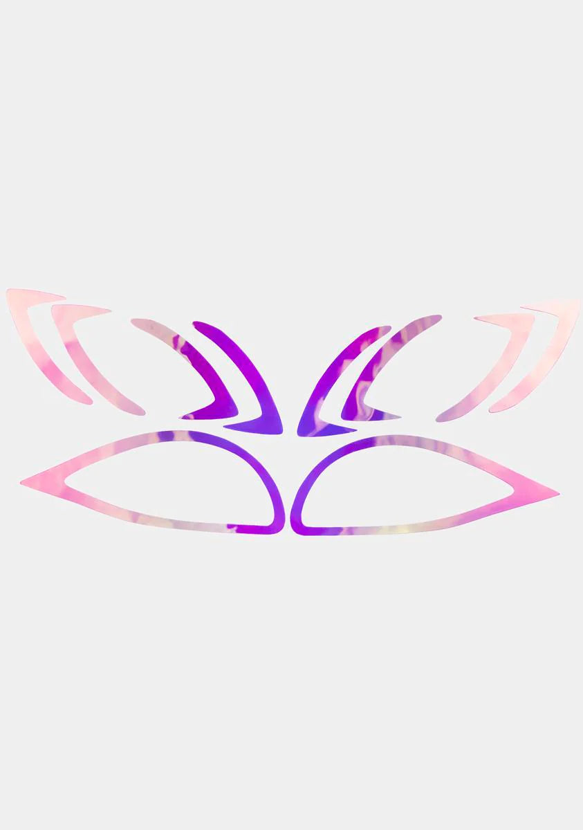 Eye Hugs Eye Lace Face Stickers