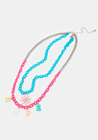 Not Today Charm Necklace