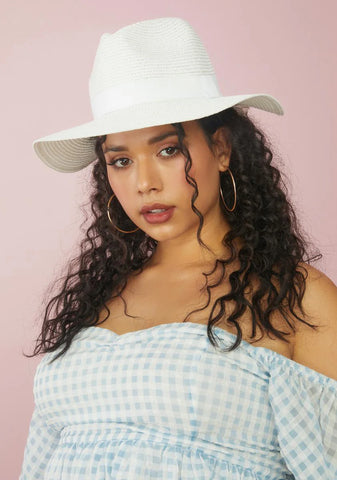 Bliss Wait A Minute Straw Sun Hat