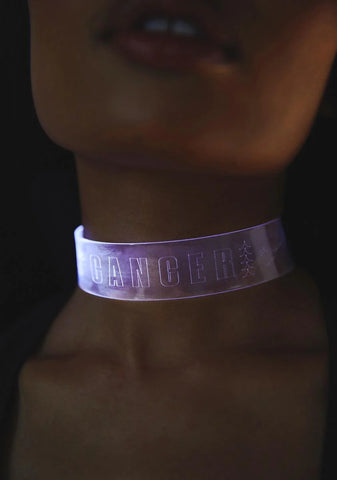 Cancer Light Up Choker