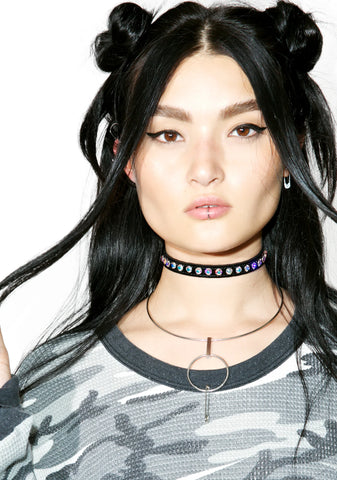 Diva Aurora Borealis Choker