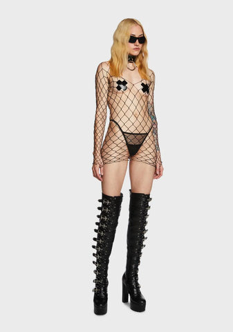 Slipstream Fishnet Set