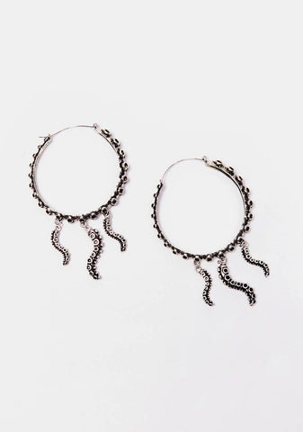 Underwater Lover Hoop Earrings