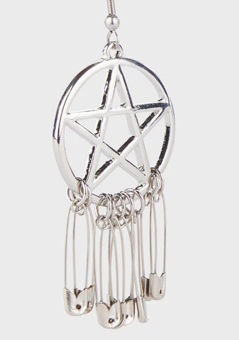 Twisted Rush Drop Earrings