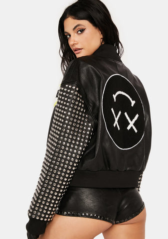 Stud Bomber Jacket