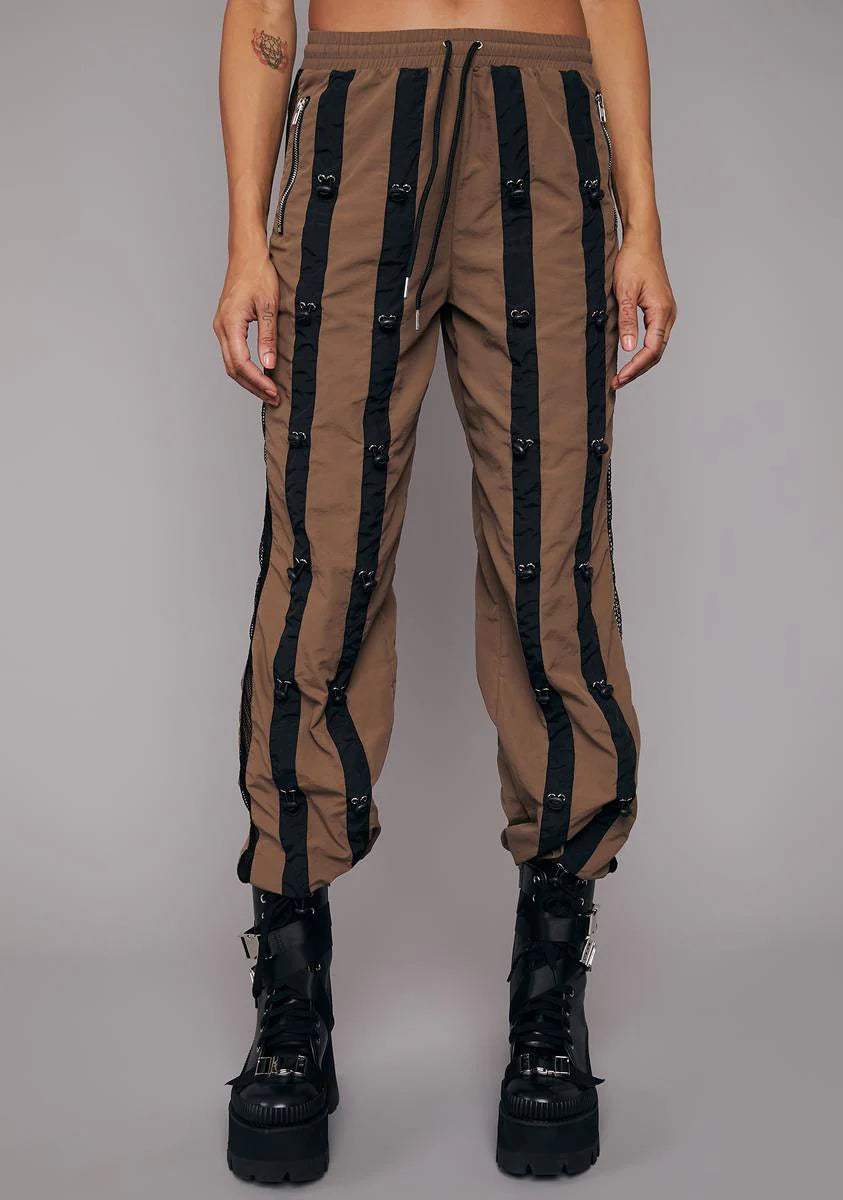Taupe Love On The Line Jogger Pants