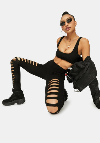 Rough And Tumble Cutout Leggings