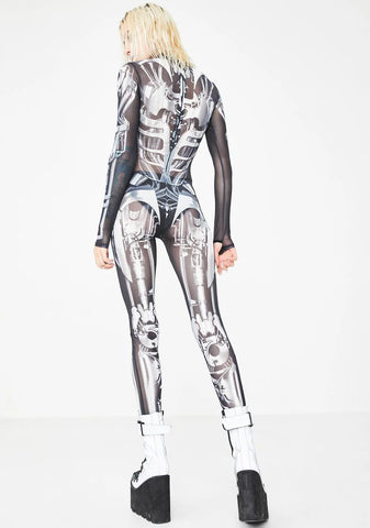 Exx Machina Sheer Catsuit