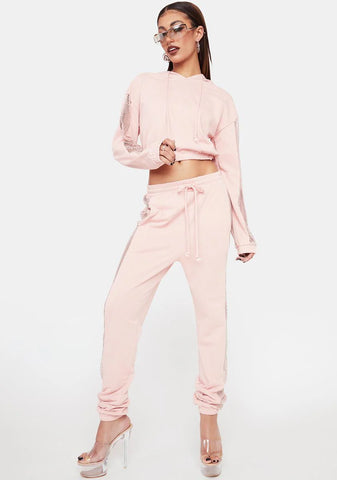 Sweet Diamond Days Joggers Set